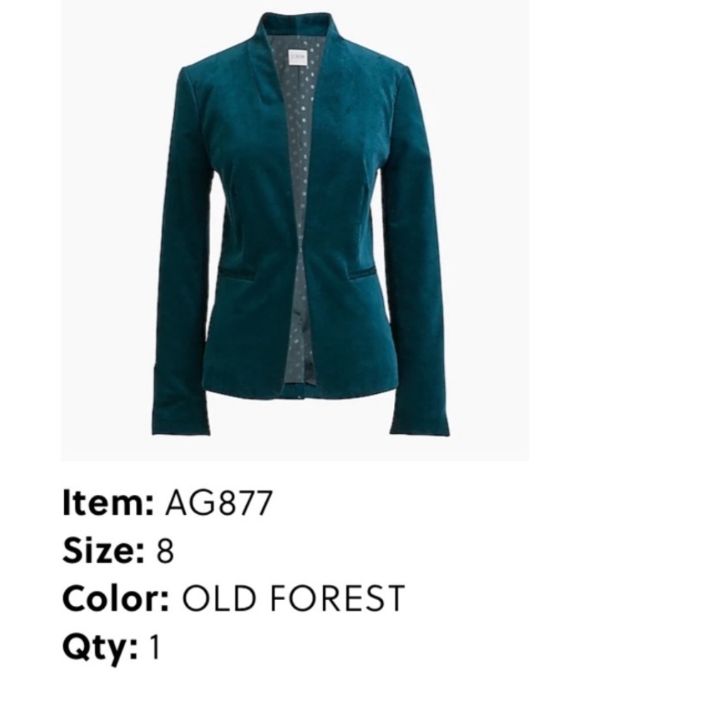 J.Crew Going out Blazer